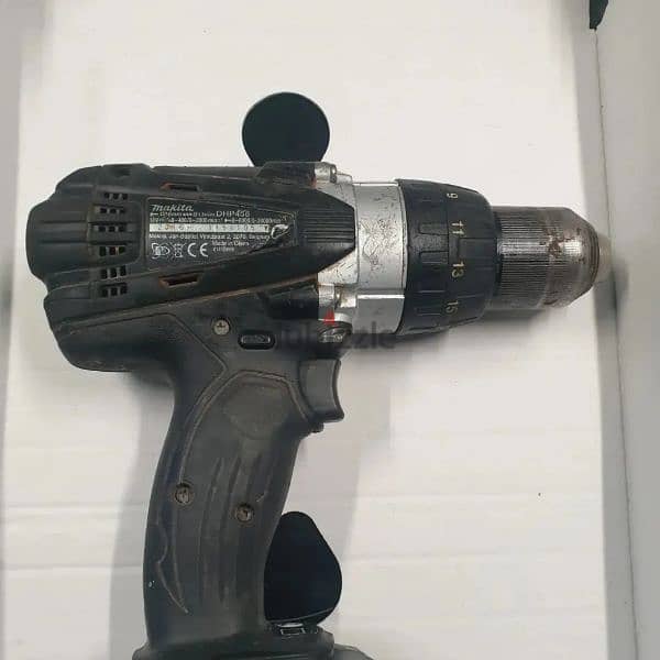 Used Makita Cordless Hammer drill Model DHP458Z مثقاب مطرقة مكيتا 2