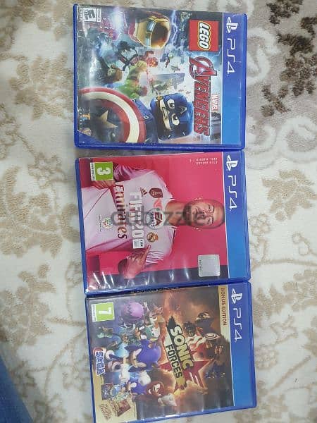 3 ps4 game with no scratch in good condition 0