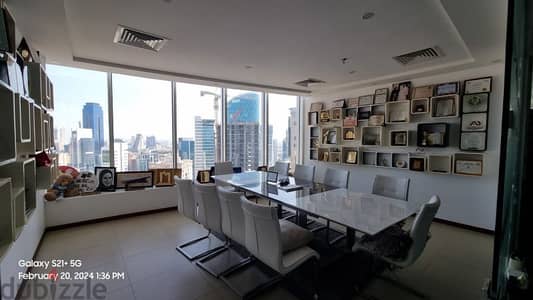 Office apartment for rent in Seef area with furniture