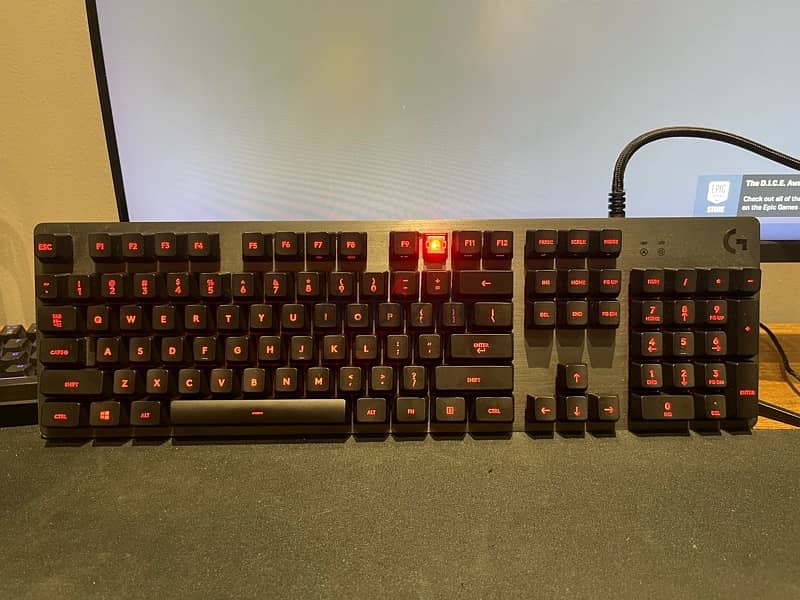 G43 CARBON Logitech keyboard 2