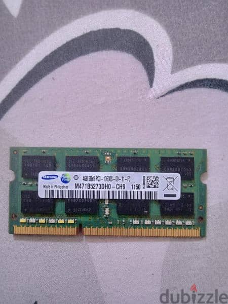 laptop  4 gb ddr 3 ram for sell 0