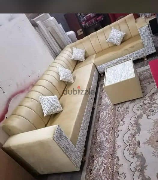 New sofa 5mtr with coffee table 75 bhd only. 39591722 10