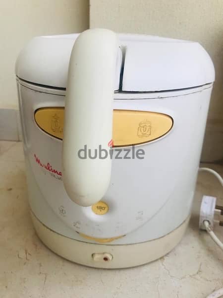 deep fryer & rice cooker 1