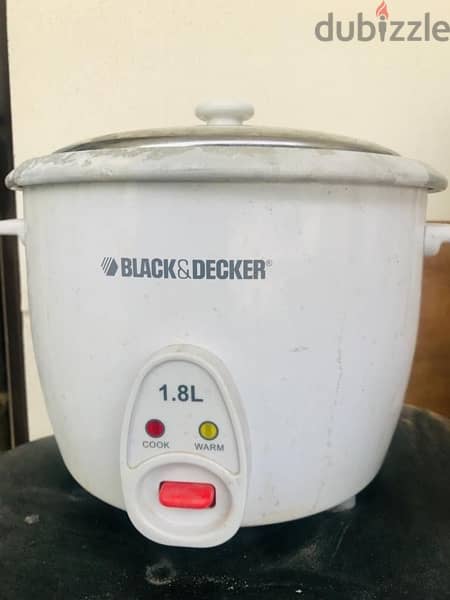 deep fryer & rice cooker 4