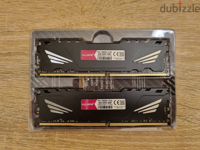 Kllisre DDR4 16GB (2 x 8GB) 3200MHz Memory Ram 1
