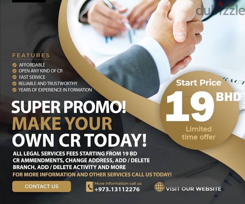 with Special offer the New & Company Formation Bahrain 0