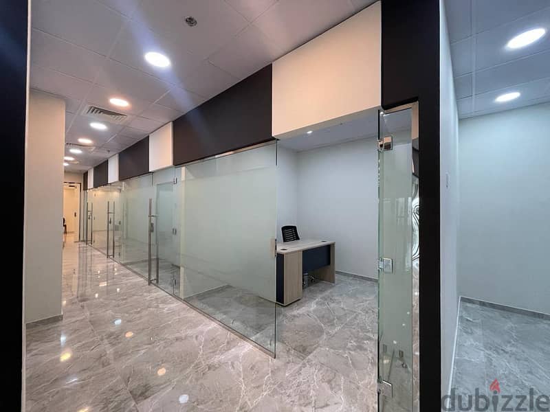 For new Commercial Office Address Monthly Rent Only 0