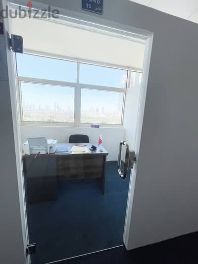 Office for rent (in Hidd) including reception area and free Wi-Fi