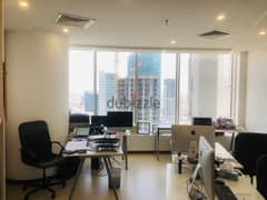 Furnished office for rent at Seef ready to occupy