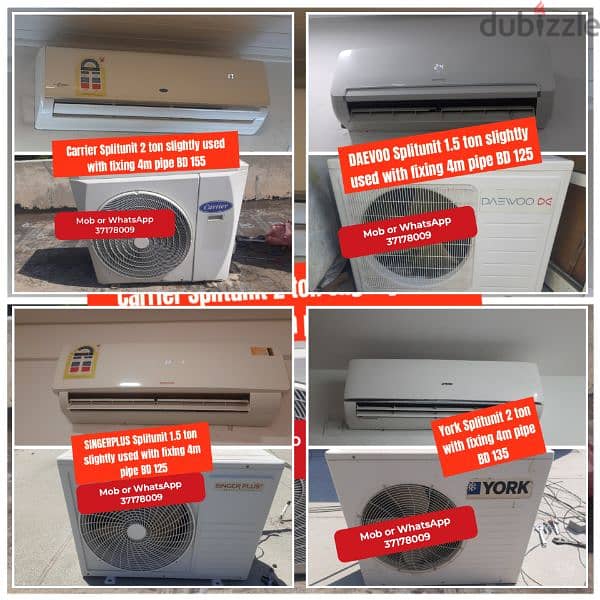 Variety of Splitunit window Ac fridge washing machine for sale 2