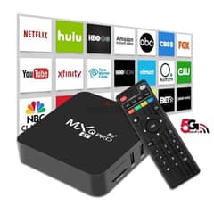 5G Android TV box Reciever/TV channels Without Dish/Smart Box 0
