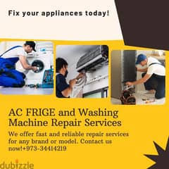 Fastest and quality AC fridge washing machine repair service