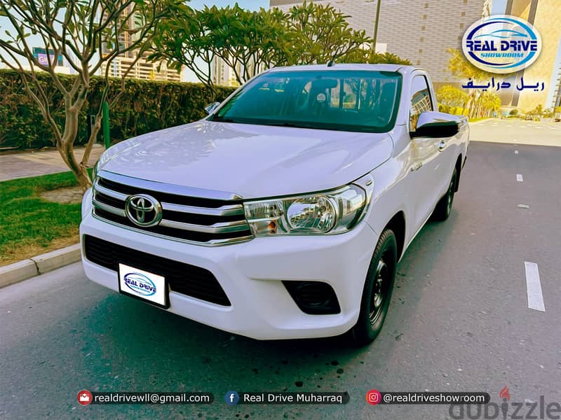 TOYOTA HILUX - PICK UP, SINGLE CABIN  Year-2018, Single owner use 2