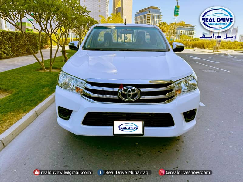TOYOTA HILUX - PICK UP, SINGLE CABIN  Year-2018, Single owner use 1
