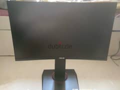 ASUS TUF CURVED GAMING MONITOR 3 MONTHS USED 9 MONTHS WARRANTY