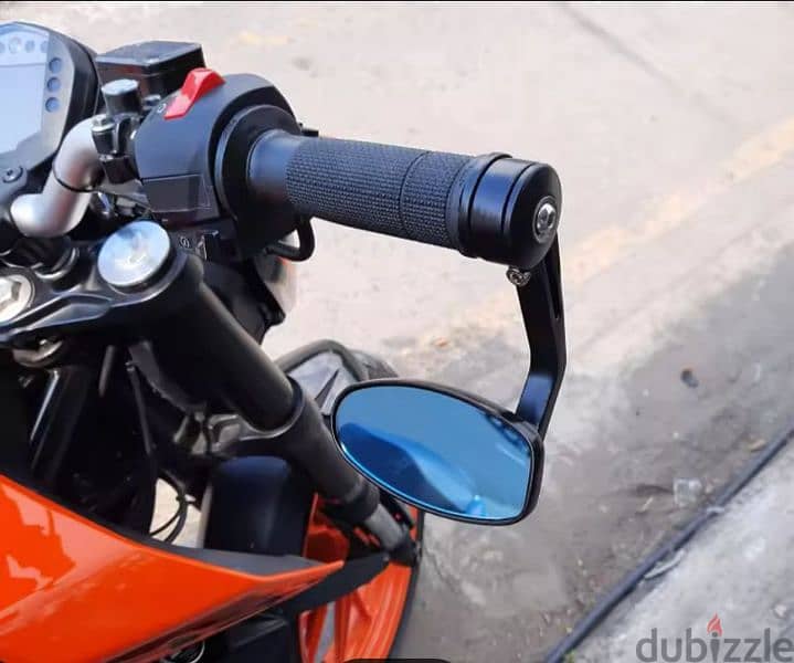 Motorcycle Side Mirrors Handle Bar 1
