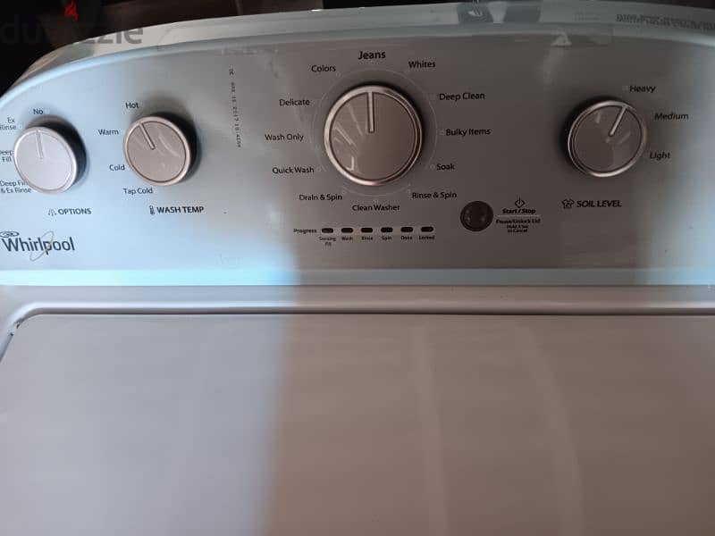 Whirpool Washing Machine 6th sense, 15 kg 8