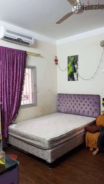 Bd 130/- Two bedroom flat for rent without EWA 6