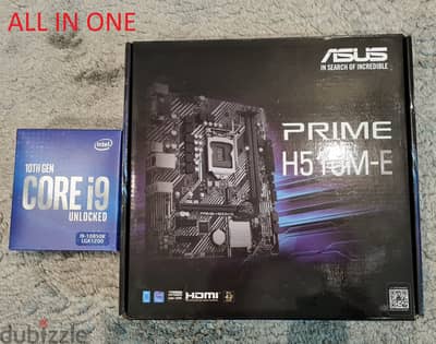 ASUS MOTHERBOARD + i9-10850k (ONE PACKAGE)