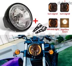 new motorcycle head light fit on all motorcycle 0