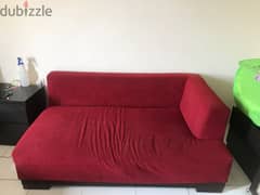 Sofa with pillows for sale 0
