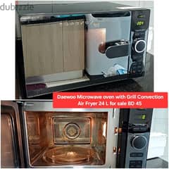 Microwave oven and other items for sale with Delivery 0