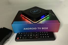4k Android Smart TV box Receiver/Watch TV channels Without Dish