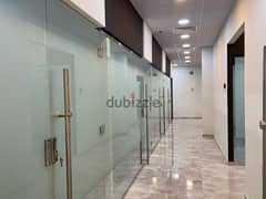 Get now: Adliya commercial offices for lease at 75 BD great location).