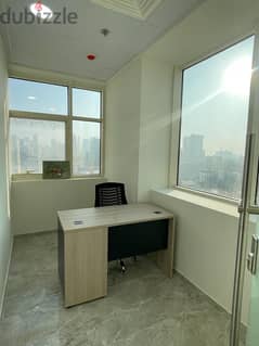 Monthly rent for your commercial office in the Diplomatic area at 75BD 0