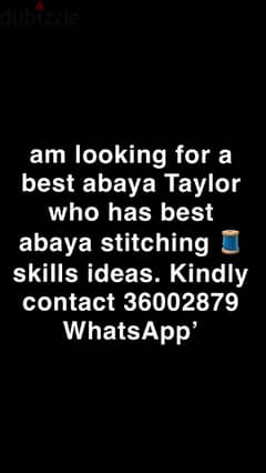 abaya Taylor 0