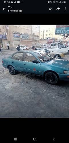 Toyota crolla 97 good condition for sale