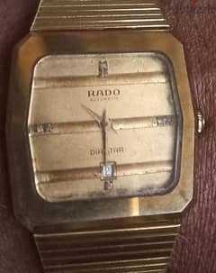 vintage rado diastar automatic watch