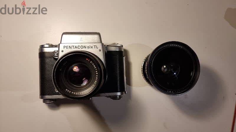 Pentacon Six TL with an 80mm and a 50mm 1