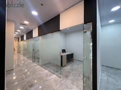 Commercial office with all services included: Monthly rent of 75 BHD.