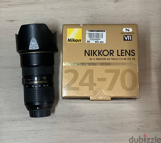Nikon AF-S NIKKOR 24-70mm f/2.8E ED VR Lens 1