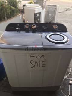 a washing machine used but in good condition 50% off limited chance 0