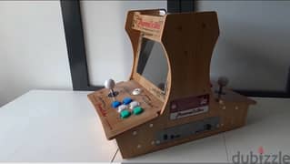 Arcade Bartop 2 Screens  10.1 Wood- 5000 games
