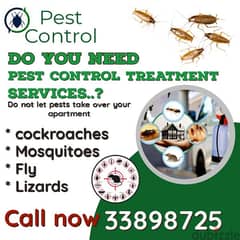 pest control services now only 9 BD call now 33898725 0