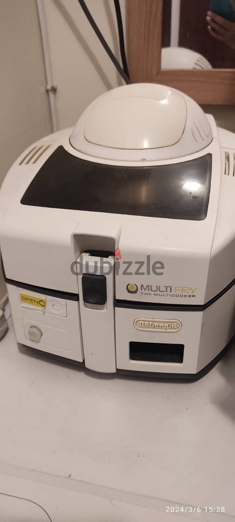 DE'LONGHI LOW-OIL FRYER AND MULTICOOKER YOUNG FH1130/1 WHITE 0