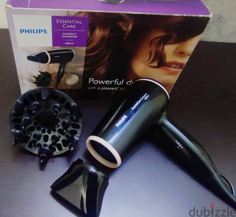 Philips Hair Dryer & Straightener , Hilistork Brand Hand Bag 2