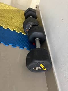 High quality Dumbells 18kg each almost new