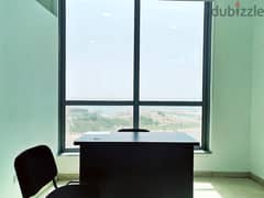 Furnished Office for Rent in Adliya. Includes 106 BD / month