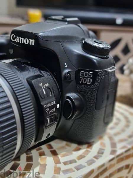 Canon Eos 70D with Lens for Sale 1