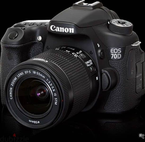 Canon Eos 70D with Lens for Sale 3