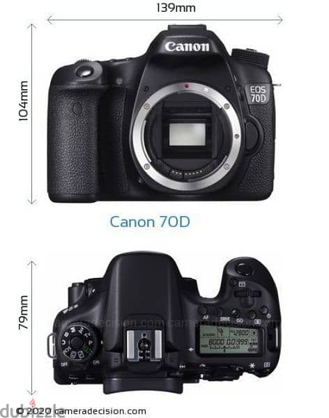 Canon Eos 70D with Lens for Sale 5