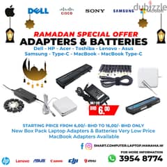 Adapters & Batteries Laptop New Box Pack Very Low Price McBook Adapter