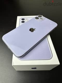 IPhone 11 Purple Colour 64 GB In Mint Condition For Sale