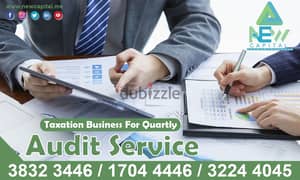 Taxation Business For Quartly Audit Service