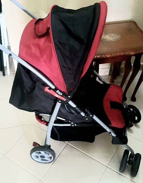 Stroller and push bike for sale 0