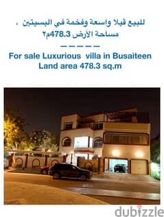 For sale Luxurious  villa in Busaiteen area 478.3 sq. m